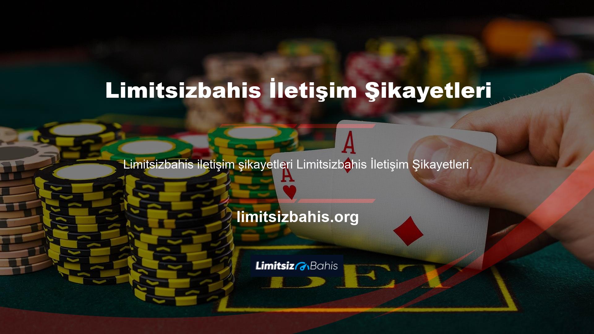 Limitsizbahis kayıtlı müşteriler canlı destek ekibine hızlı bir şekilde ulaşabilirler