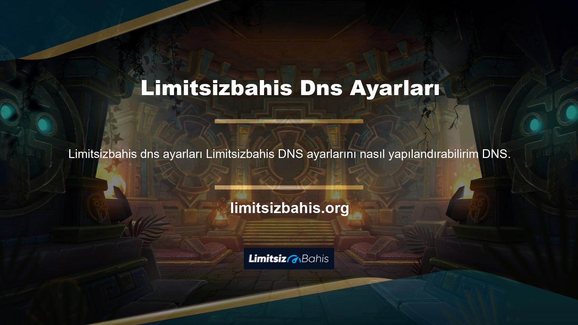 Limitsizbahis DNS ayarları geçerli mi? Marka bu sorunu çözmeye çalışıyor ve kullanıcılara casino kayıplarını telafi etmek için her tema için ekstra para veriyor